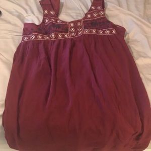Cupio Burgundy Dress
